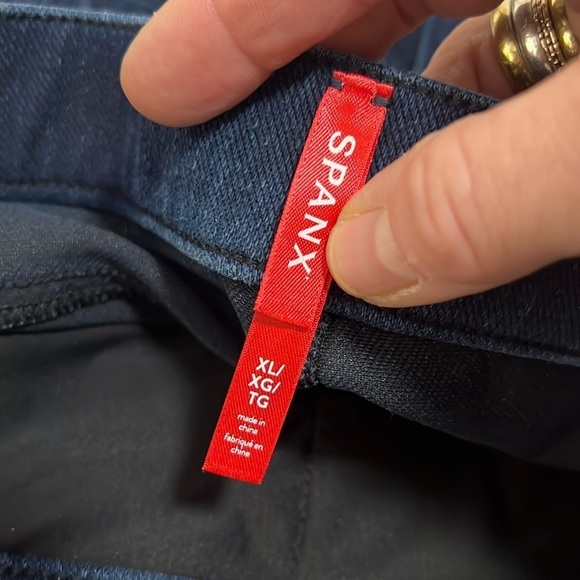 Spanx Blue Jean-ish Ankle Legging with Tummy Support Size XL - Picture 13 of 16